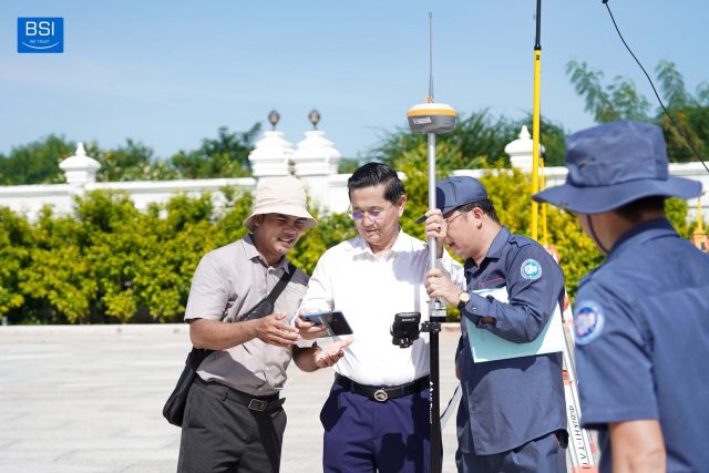វគ្គបណ្តុះបណ្តាលស្តីពីការប្រើប្រាស់ឧបករណ៍វាស់វែងទំនើបដោយផ្កាយរណប GNSS Receiver