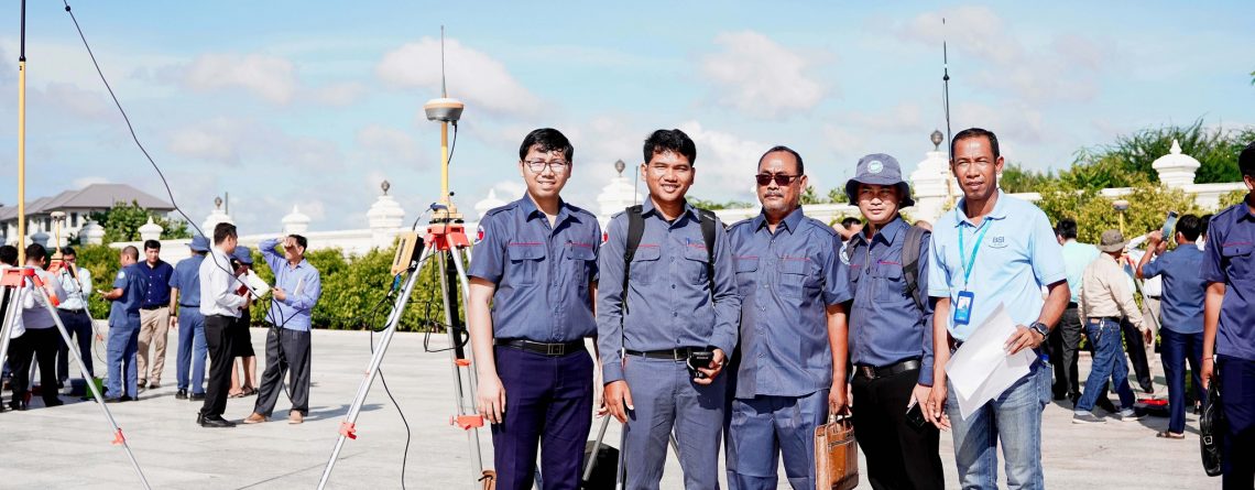 វគ្គបណ្តុះបណ្តាលស្តីពីការប្រើប្រាស់ឧបករណ៍វាស់វែងទំនើបដោយផ្កាយរណប GNSS Receiver